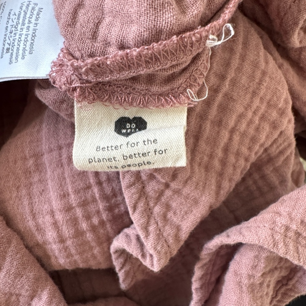 Madewell Dusty Rose Button Down Shirt - Picture 6 of 7